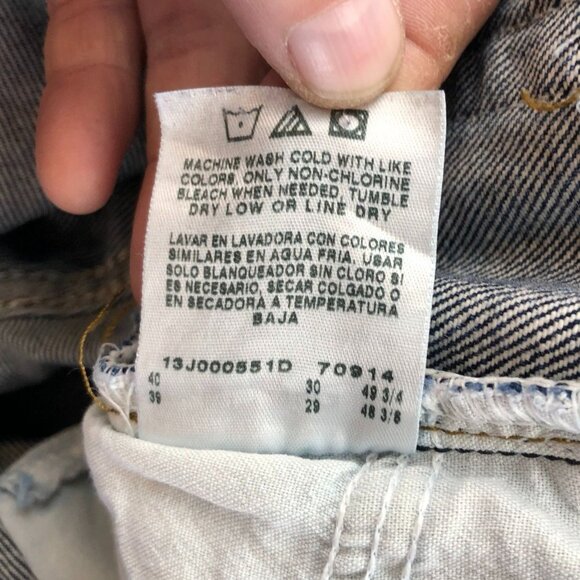 Lee Mens Jeans 38x32 Relaxed Fit Blue Denim Classic Casual Straight Leg Cotton - Picture 10 of 14